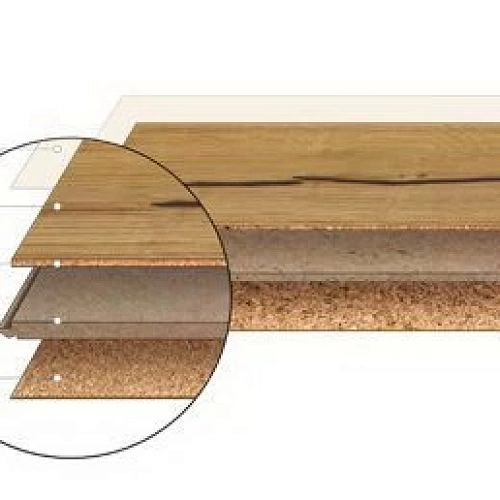 CHEVRON GOLD ПРОБКОВОЕ ПОКРЫТИЕ CORKSTYLE ПРОБКОВЫЙ ПОЛ ЗАМКОВЫЙ CHEVRON